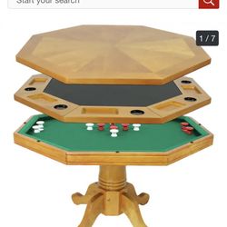 Bomper Pool Table And Poker Table