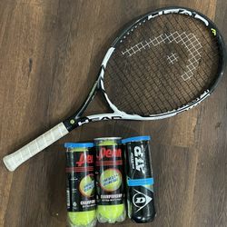 Head graphene Tennis Racket With Balls