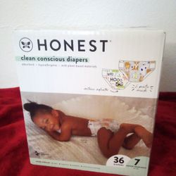 Honest Size 7 Diapers 