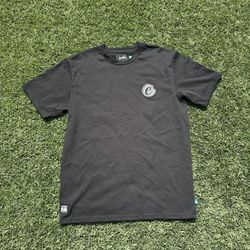 Cookies black cotton t-shirt with embroidered logo S