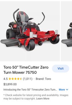 Toro Timecutter 50inch