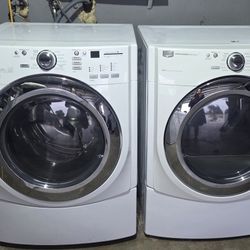 Set Washer And Dryer Electric Maytag With WARRANTY 