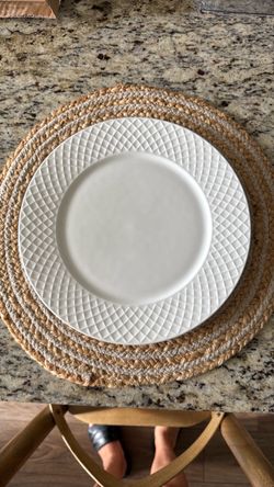 Mikasa Trellis Dinner Plates