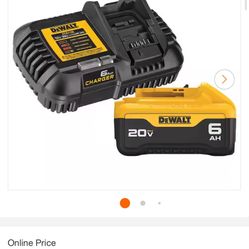 NEW Dewalt Battery AND Charging Port