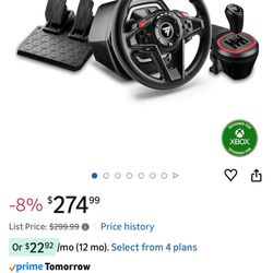 Xbox driving T128 Shifter Pack