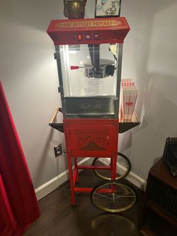 Vintage Popcorn Machine (it works)