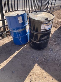Clean Oil Drums