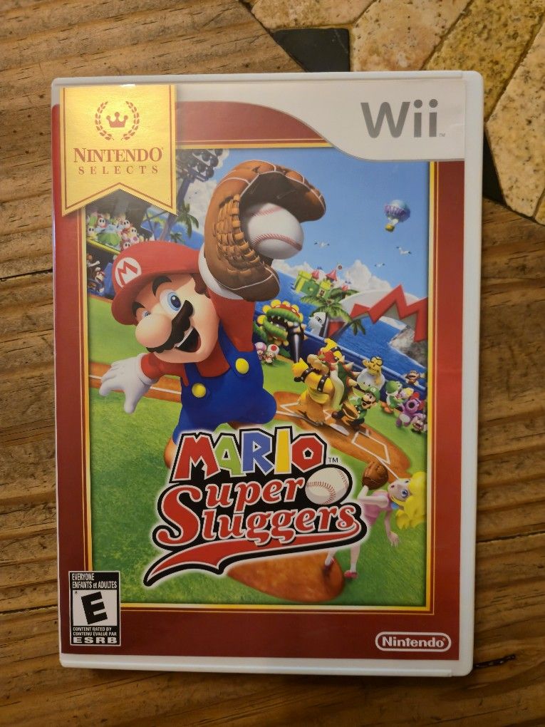 Wii Mario Super Sluggers. Complete With Manual. Check Out My Other Listings For More Wii Games