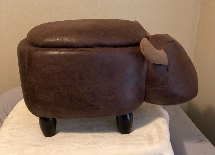 Buffalo Footstool Storage Ottoman 