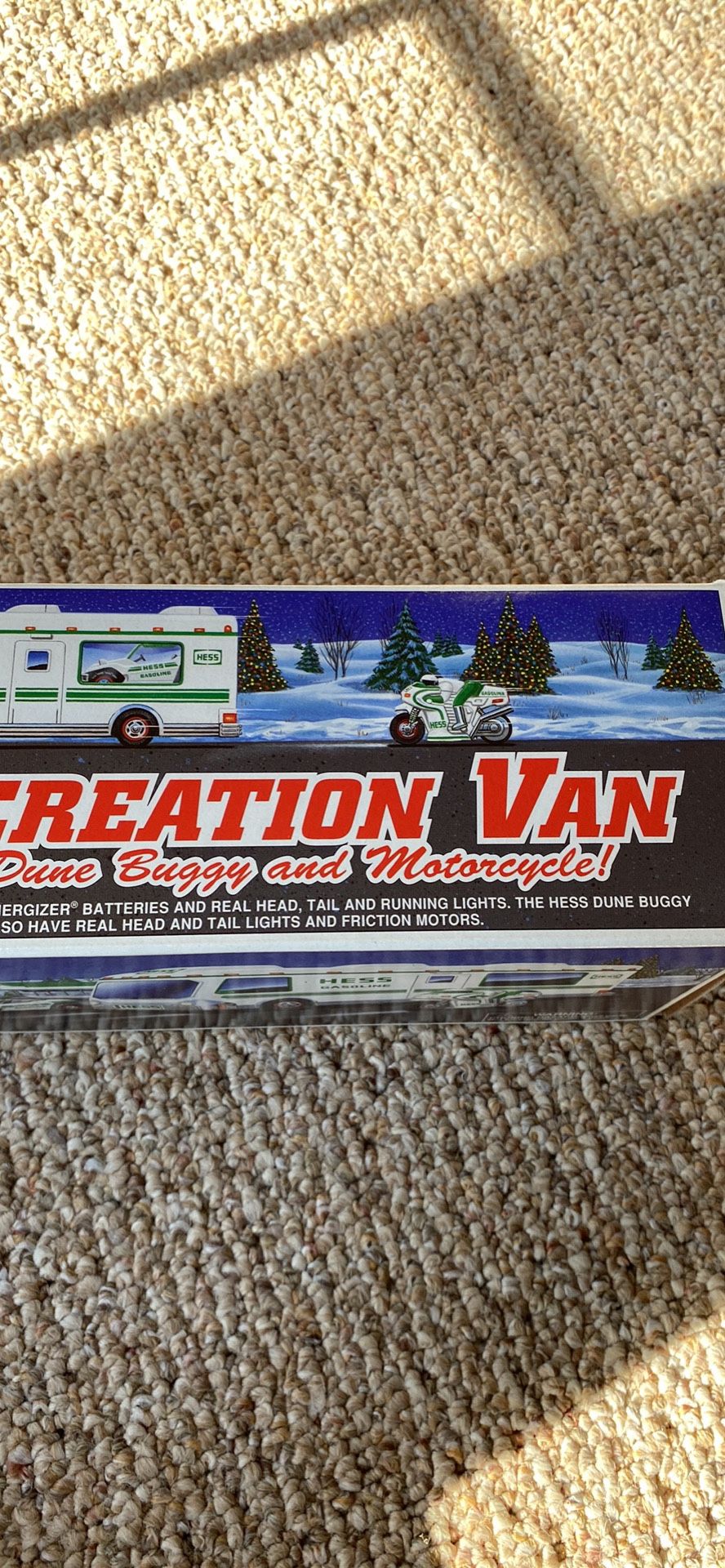 1998 Hess Rec Van With Dune Buggy And Motorcycle