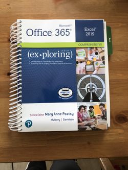 Exploring Microsoft Office Excel 2019 Comprehensive