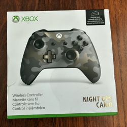 Xbox Wireless Controller Night Ops Camo