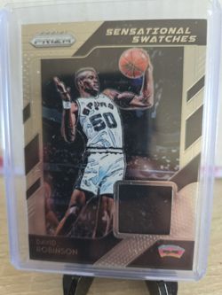 Spurs David Robinson Jersey Card