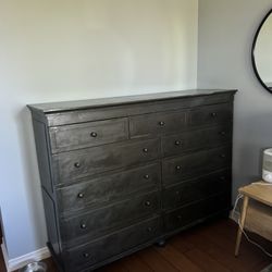 Restoration Hardware Metal Dresser