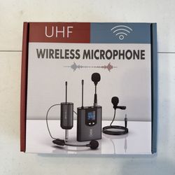 Brand New UHF Wireless Microphone System
