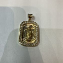 14k Gold Pendant #109912-1 MJ