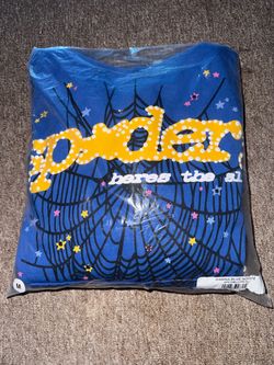 Spider tc blue hoodie