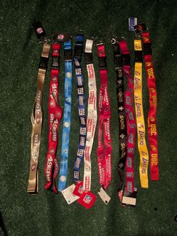 NFL NBA NCAA Sports Team Lanyards