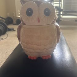 Owl Cookie Jar