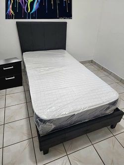 NEW TWIN MATTRESS WITH BOX SPRING 🔝 ALL SIZES IN STOCK