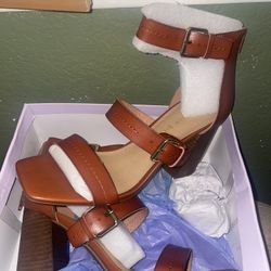 New Ankle Strap Heels, Madden Girl, 9.5