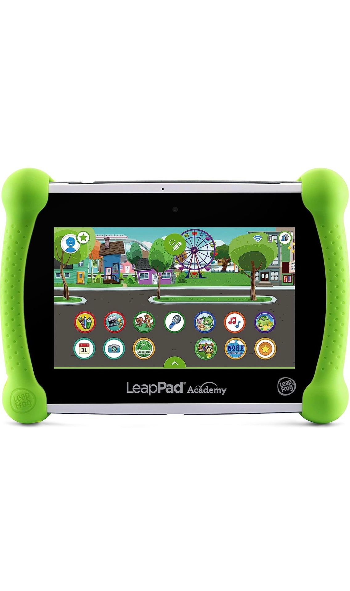LeapFrog LeapPad Academy Kids' Learning Tablet, Green