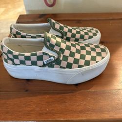 Checkered Vans