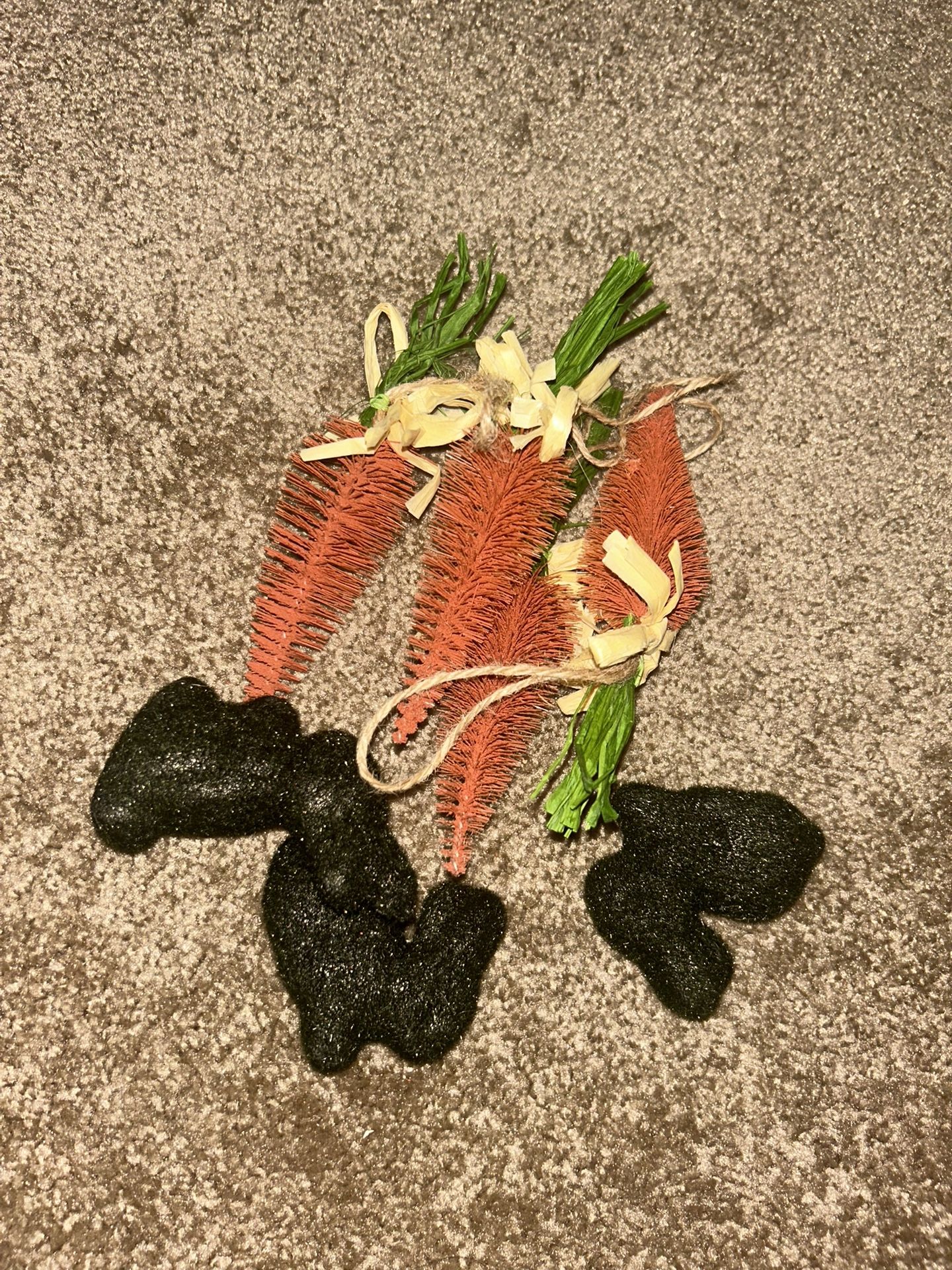 Decorative Bunnies And Carrots