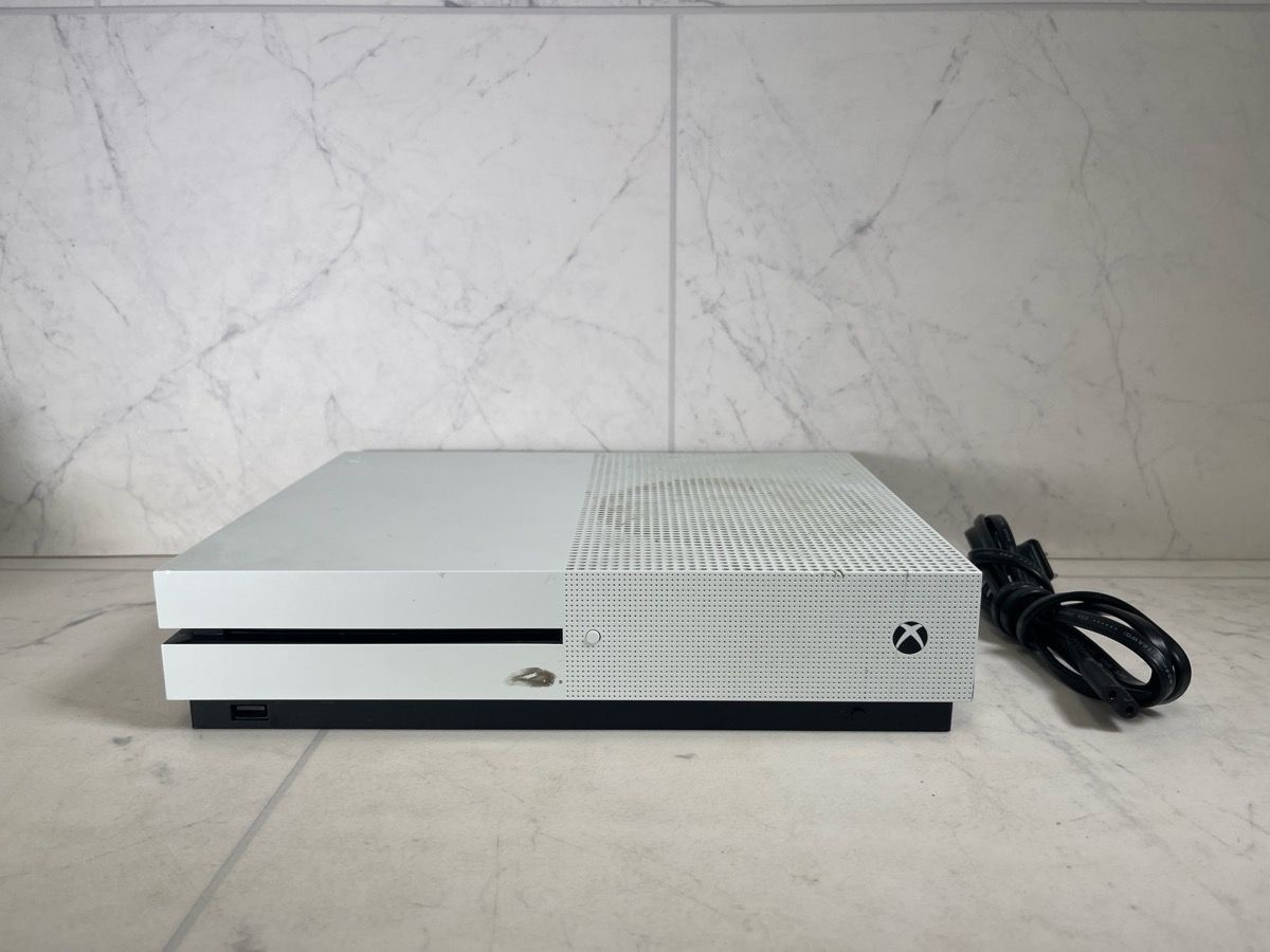 Microsoft Xbox One S 500GB Console – White (A1G010685)