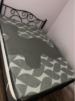 Queen Memory foam mattress and topper