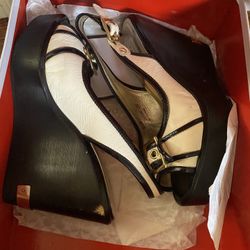Wedges Heels Shoes Coach Really Nice And Soft Leather