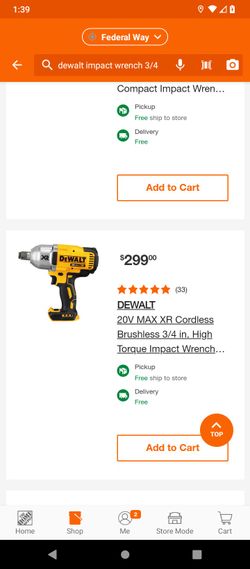 Dewalt Impact Wrench