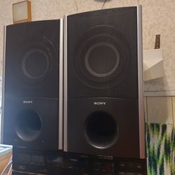 2 Sony Subwoofer Only