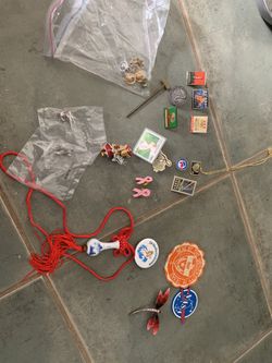 Lot of collectible vintage pins and jewelry