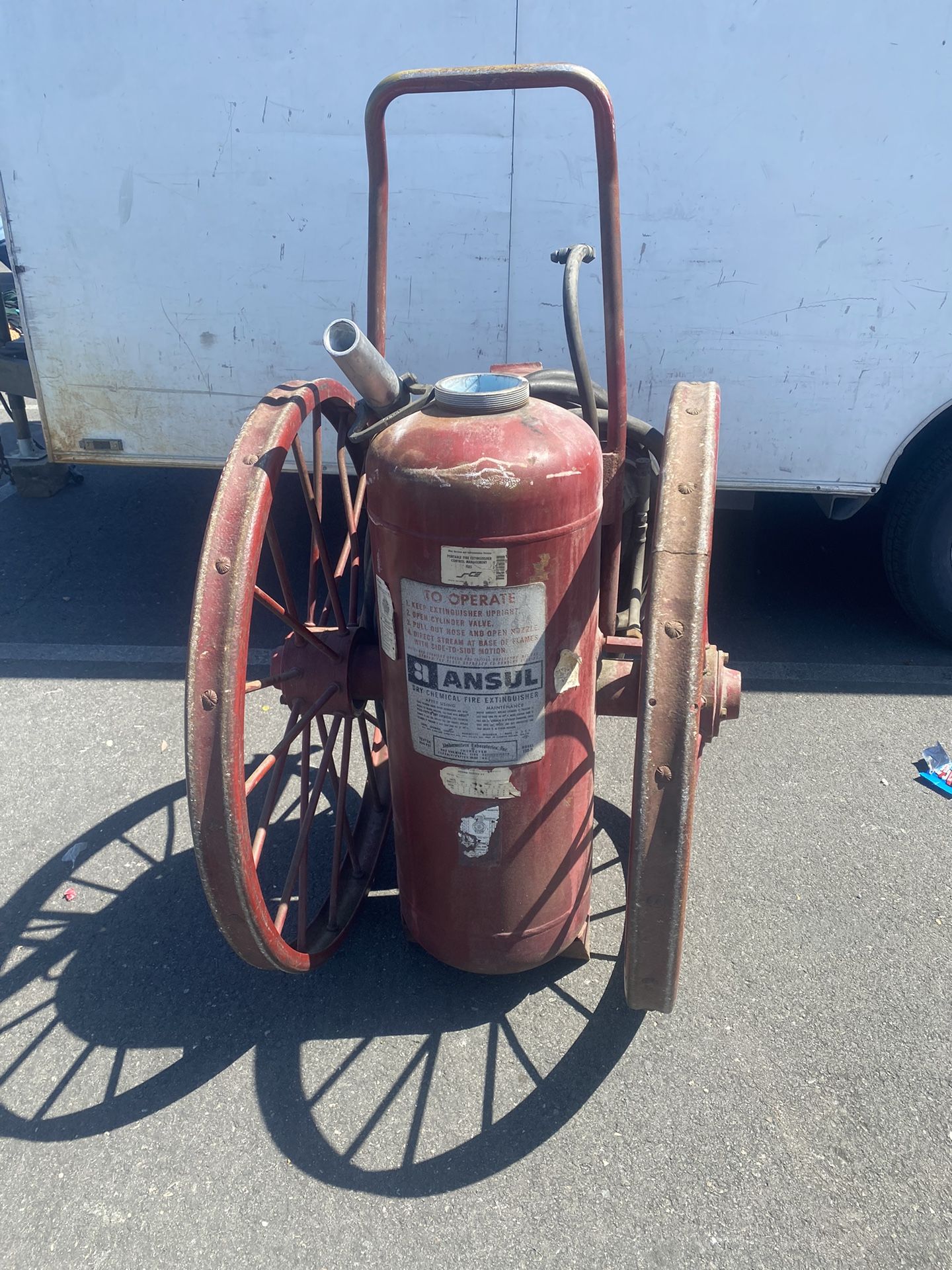 The Ansul Company Antique Dry Chemical Fire Extinguisher,