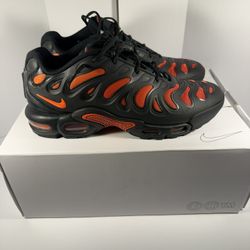 Nike Air Max Plus TN Black Orange – Size 9.5 – Clean