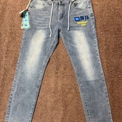 Authentic Off White Jeans Sz 36