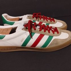 Gucci Adidas x Gucci Gazelle White Class G2U Size 12.
