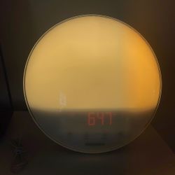 Philips Wake Up Light Alarm Clock Radio Sunrise Light