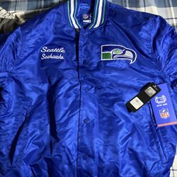 M Seattle Seahawks jacket puffer 