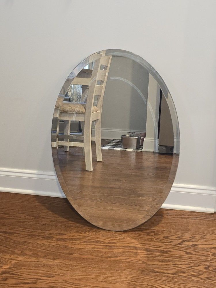 Mirror with fasteners