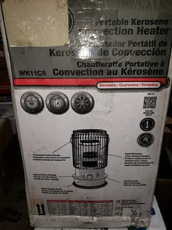 Dyna-Glo WK11C8 Indoor Kerosene Convection Heater, 10500 BTU for Sale ...