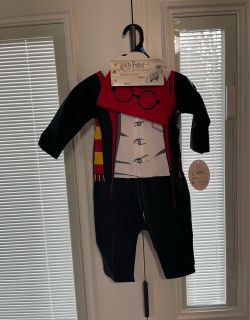 Harry Potter Baby Coverall & Hat Set
