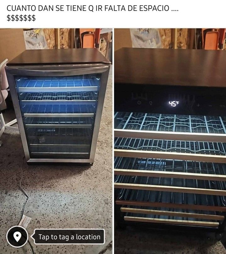 wine cooler 56 bottle