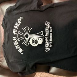 Chrome Hearts x BAPE Collab Black T-Shirt