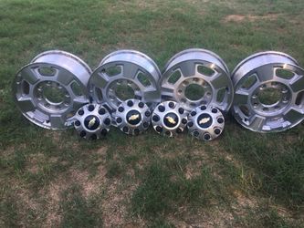 8x180mm stock Chevrolet 17” rims