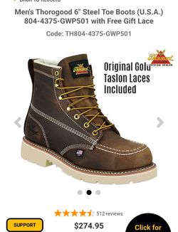 Thorogood work boots