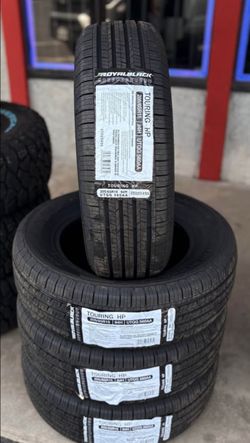 205/65R15 RoyalBlack Set 4 New Tires