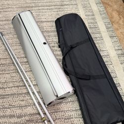 Portable aluminum backdrop support stand kit
