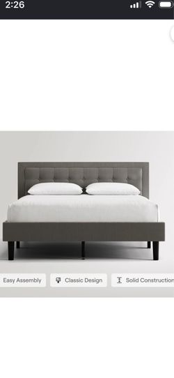 King size bed frame